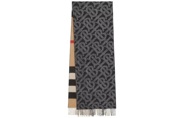 Burberry Cashmere Knit Scarves Unisex