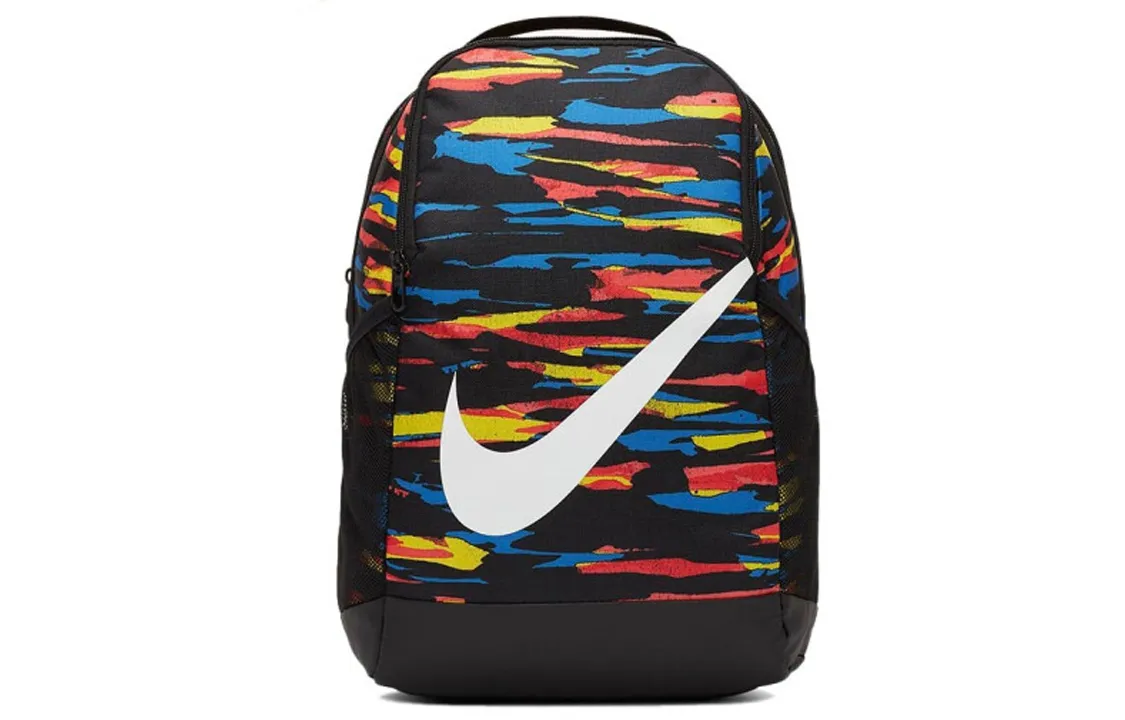 Nike Polyester Backpack Regular Unisex Blue Black