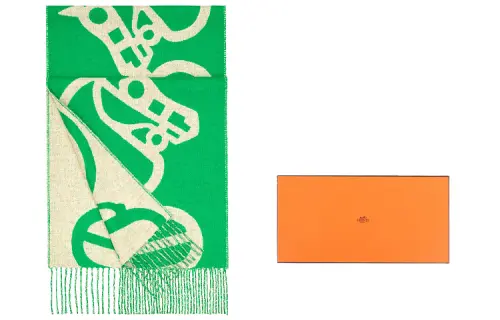 HERMES Knit Scarves Unisex