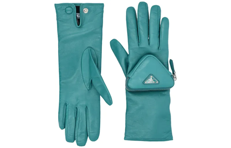 PRADA Gloves Unisex Blue