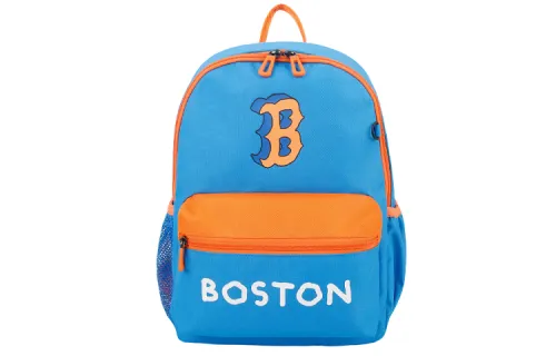 MLB Polyester Backpack Regular Unisex Orange Blue Multicolor