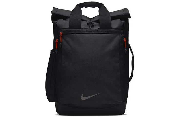 Nike Polyester Handbag Backpack Regular Unisex Black