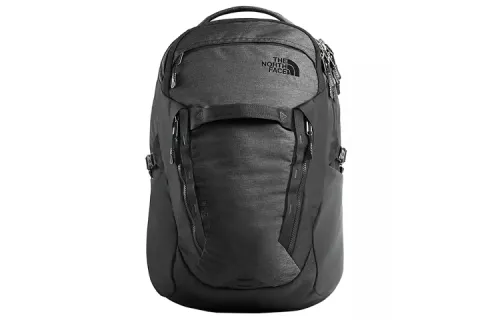 THE NORTH FACE 31L Comfortable Backpack Outdoor Bag Polyester Heather Gray Thread Unisex