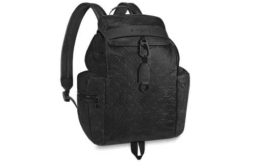 LOUIS VUITTON Discovery Backpack Monogram Shadow Black