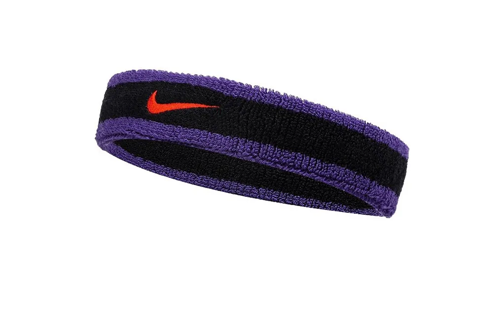 Nike Sweatbands Elastic 18*4.5*1.5cm Black Purple Polyamide, Polyester Unisex