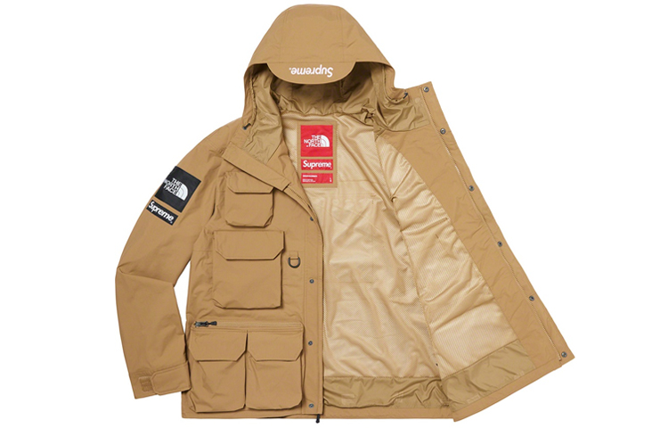 Куртка Supreme TNF (разноцветная) — фото 8
