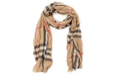 Burberry Knit Scarves Women's Camel