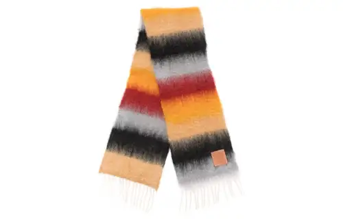LOEWE Stripe Mohair Scarf