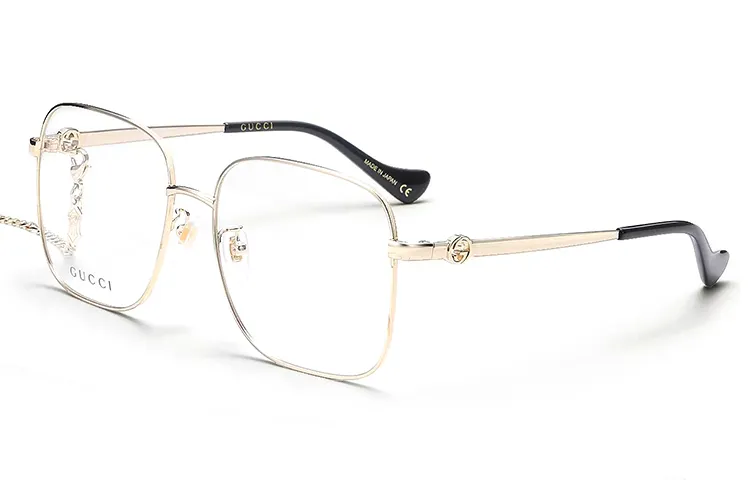 GUCCI Square Prescription Glasses Women's