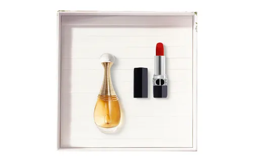 DIOR Vivid Blue Gold Lipstick True Muse