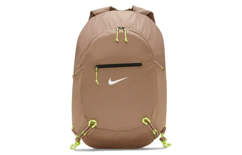 Nike Polyester Backpack Regular Unisex Brown