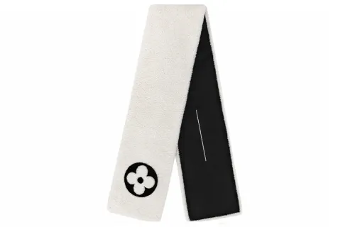 LOUIS VUITTON SHEARLING Wool Snoods Unisex