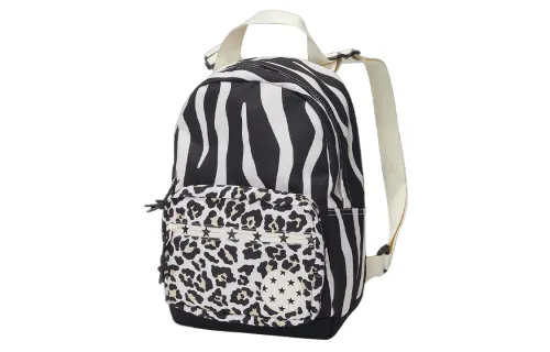 Converse Polyester Backpack Regular Unisex Zebra Print Color