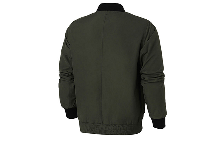 Мужские куртка adidas EI JKT FL BOMB (серо-зеленый) — фото 3