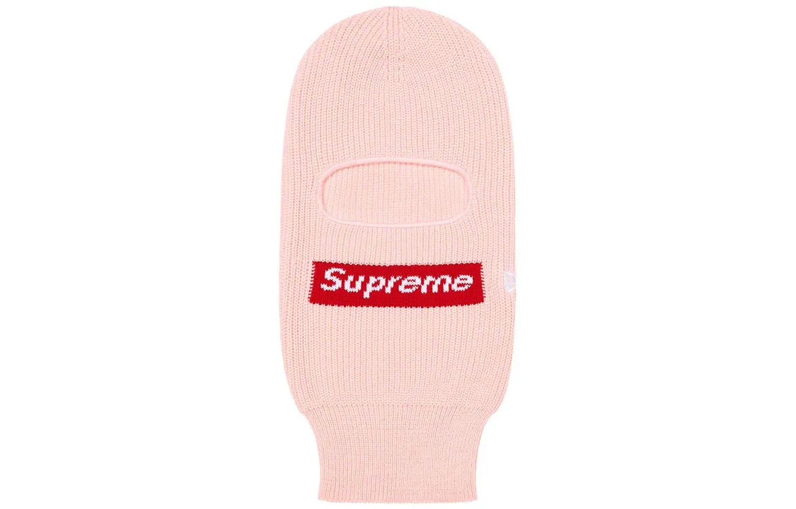 Supreme x New Era Box Logo knitted balaclava