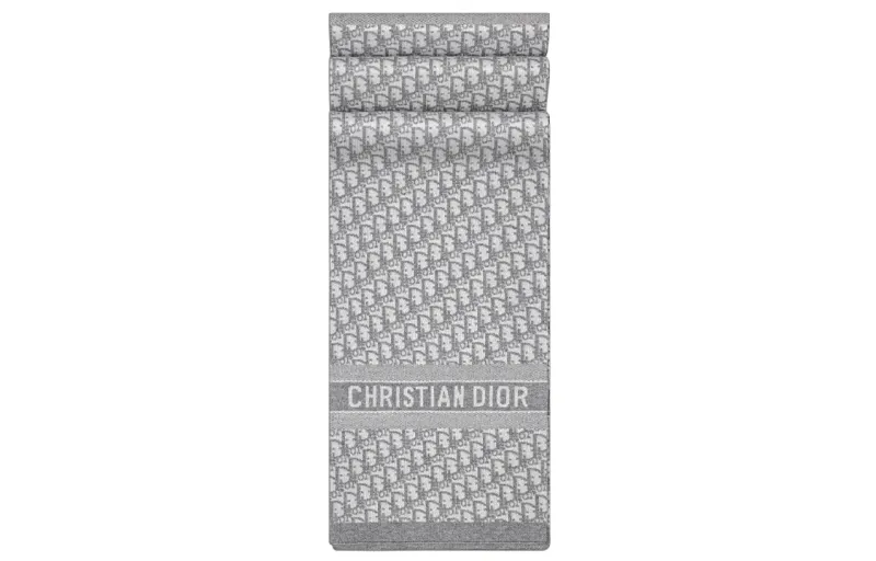 DIOR Cashmere Knit Scarves Unisex