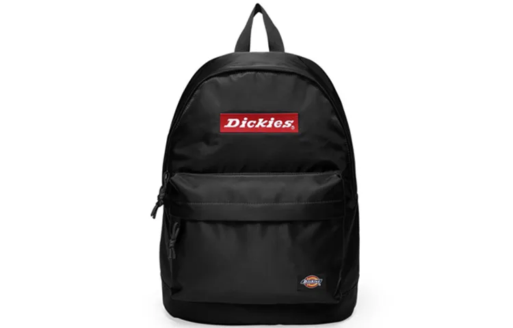 Dickies Nylon Fabric Backpack Regular Unisex Black/Red