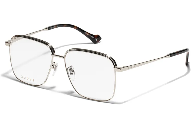 GUCCI Oval Eyeglass Frames Men's
