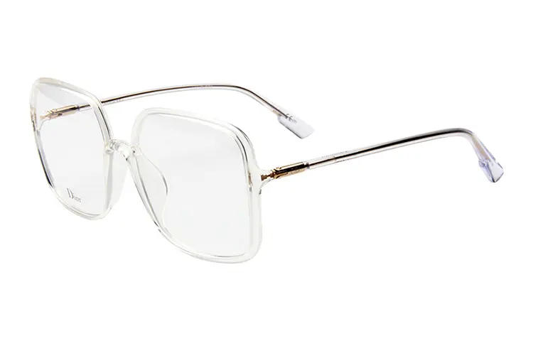 DIOR Acetate Square Eyeglass Frames Women's