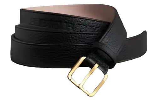 Burberry Calfskin Leather Belts Women's Black 2.5cm