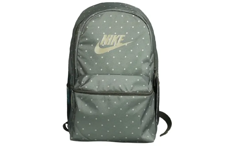 Nike Polyester Backpack Regular Unisex Green