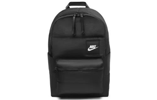 Nike Heritage Polyester With Polyamide Backpack Regular Unisex Black