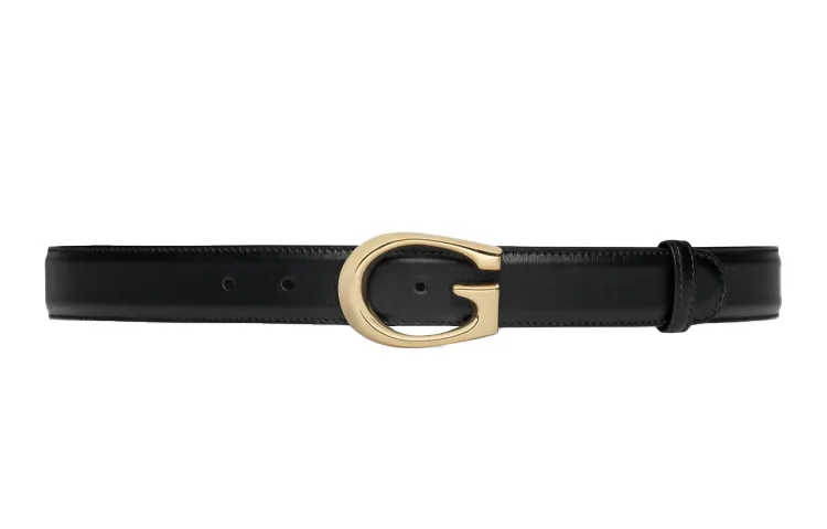 GUCCI G Buckle Thin Belt