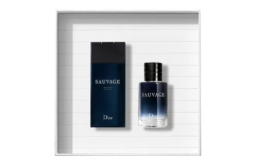 DIOR Perfumed shower gel with a light fragrance, fresh gift box, men's perfume, 60 ml, 200 ml