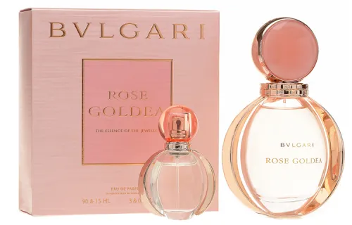 Bvlgari, golden perfume contains rose, set, 90 ml, 15 ml