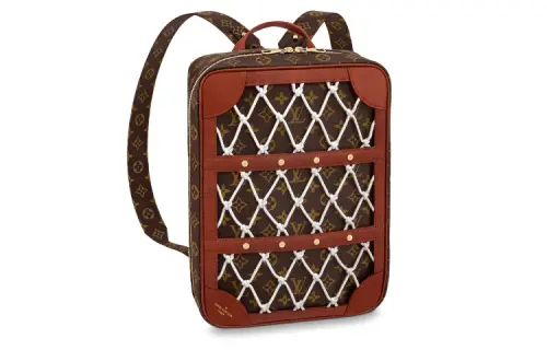 LOUIS VUITTON X Nba Legacy Shoes Box Backpack Monogram Brown