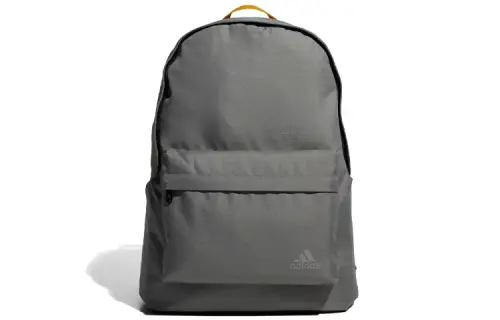 Adidas Polyester Backpack Unisex Gray