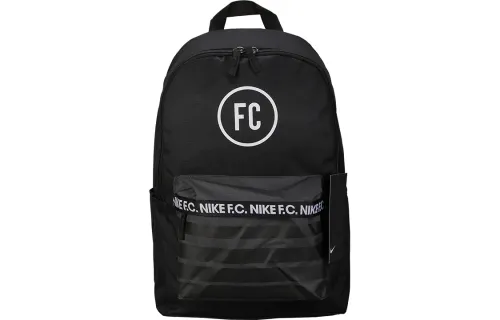 Nike Polyester Backpack Regular Unisex Black Gray