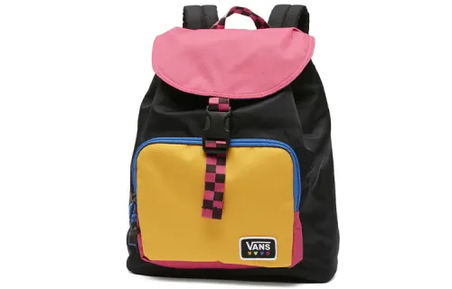 Vans Backpacks Black Multicolor