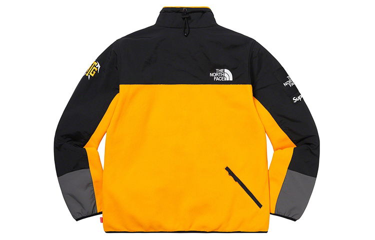 Куртка Supreme x /THE NORTH FACE SS20 Week 3 RTG Fleece Jacket (желтая) — фото 2