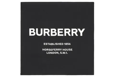 Burberry Horseferry Print Silk Scarf