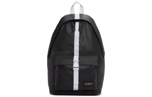 Jordan Polyester Basketball Bag Backpack Regular Unisex Black/White