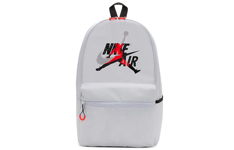 Jordan Polyester Basketball Bag Backpack Regular Unisex White