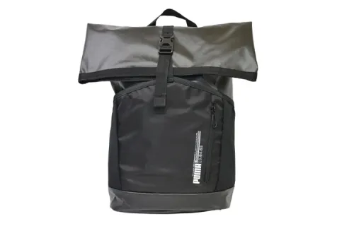 PUMA Nylon And Polyester Backpack Regular Unisex Black