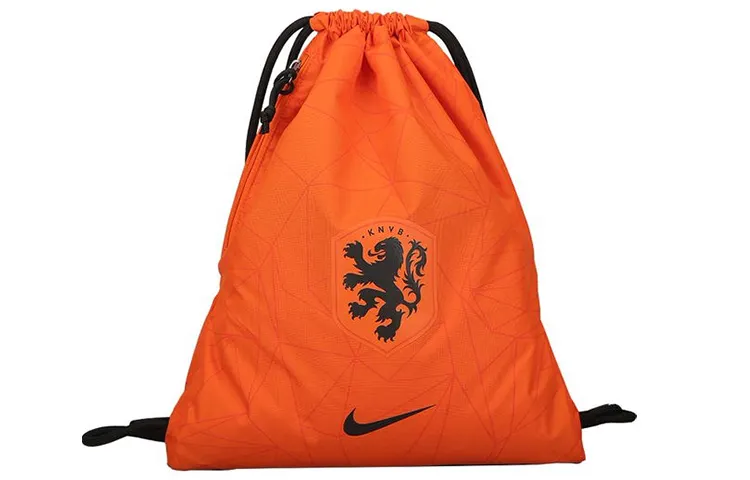 Nike Polyester Backpack Regular Men's Orange