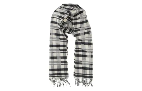 Balenciaga Knit Scarves Unisex Black/Gray