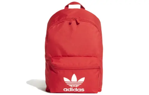 Adidas Originals Trefoil Polyester Backpack Regular Unisex Red