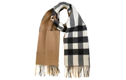 Burberry Check Printed Frayed Edge Scarf