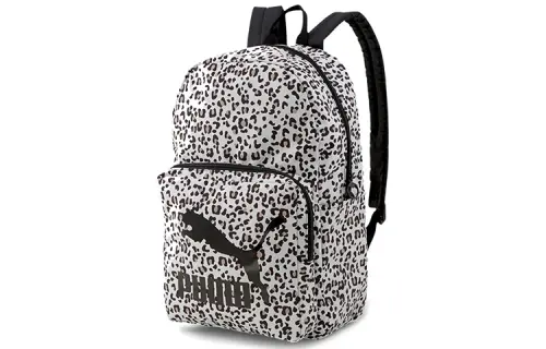 PUMA Fabric Backpack Regular Unisex Black White