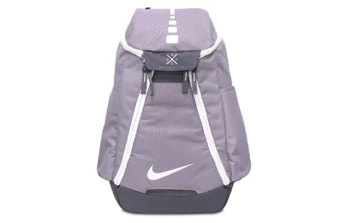 Nike Polyester Backpack Unisex Gray/Purple