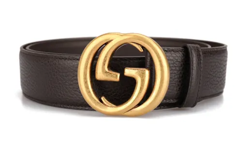 GUCCI Interlocking G Leather Belt