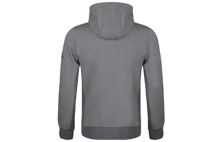 Мужская куртка adidas Htt Double Knit (серая) — фото 2