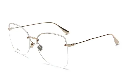 DIOR Square Eyeglass Frames Unisex