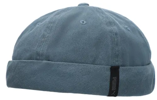 PUMA Athleisure Hats Unisex Gray Blue