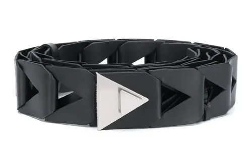 Bottega Veneta Leather Belts Women's Black 5cm