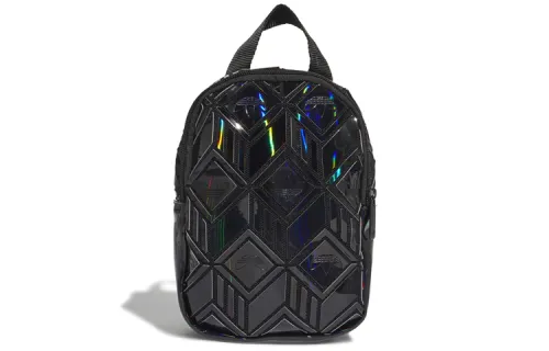 Adidas Originals Polyurethane Artificial Leather Backpack Regular Unisex Black